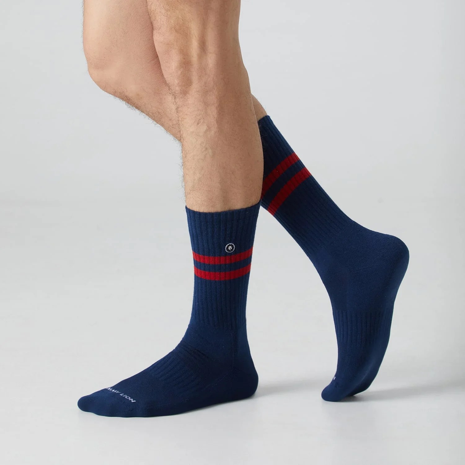 3 x Athletic Essentials Stripes - Dark Blue - Image 2