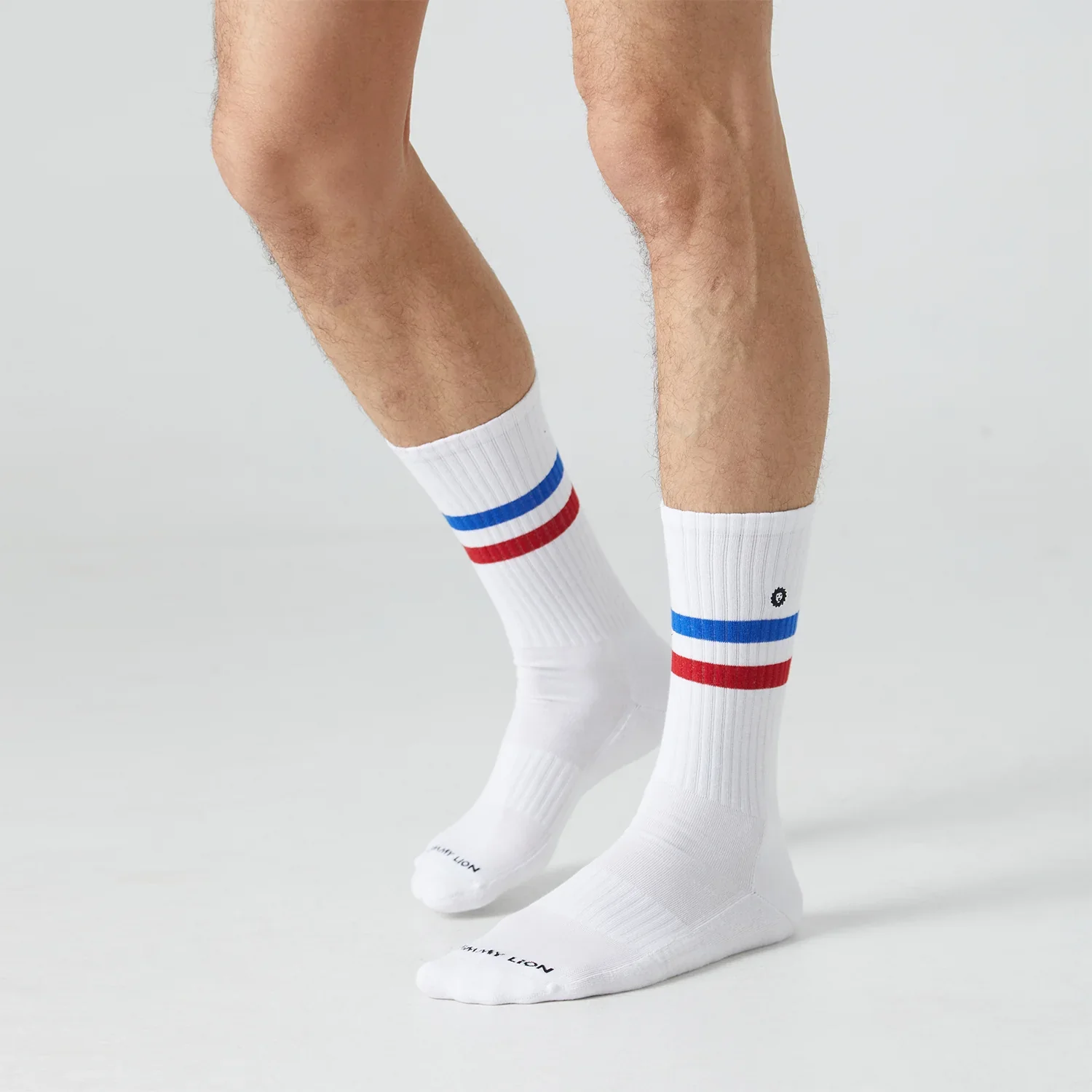 3 x Athletic Essentials Stripes - White - Image 2
