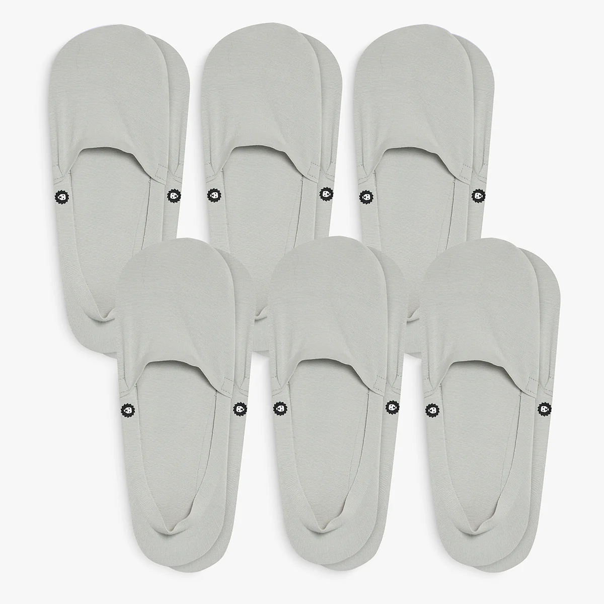 6 x No Show Essentials Second Skin - Grey