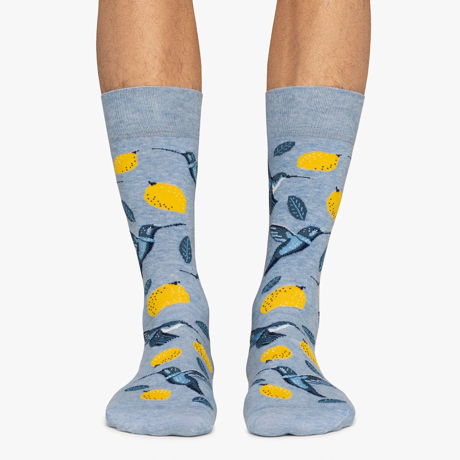 Birds & Lemons - Light Blue - Image 2