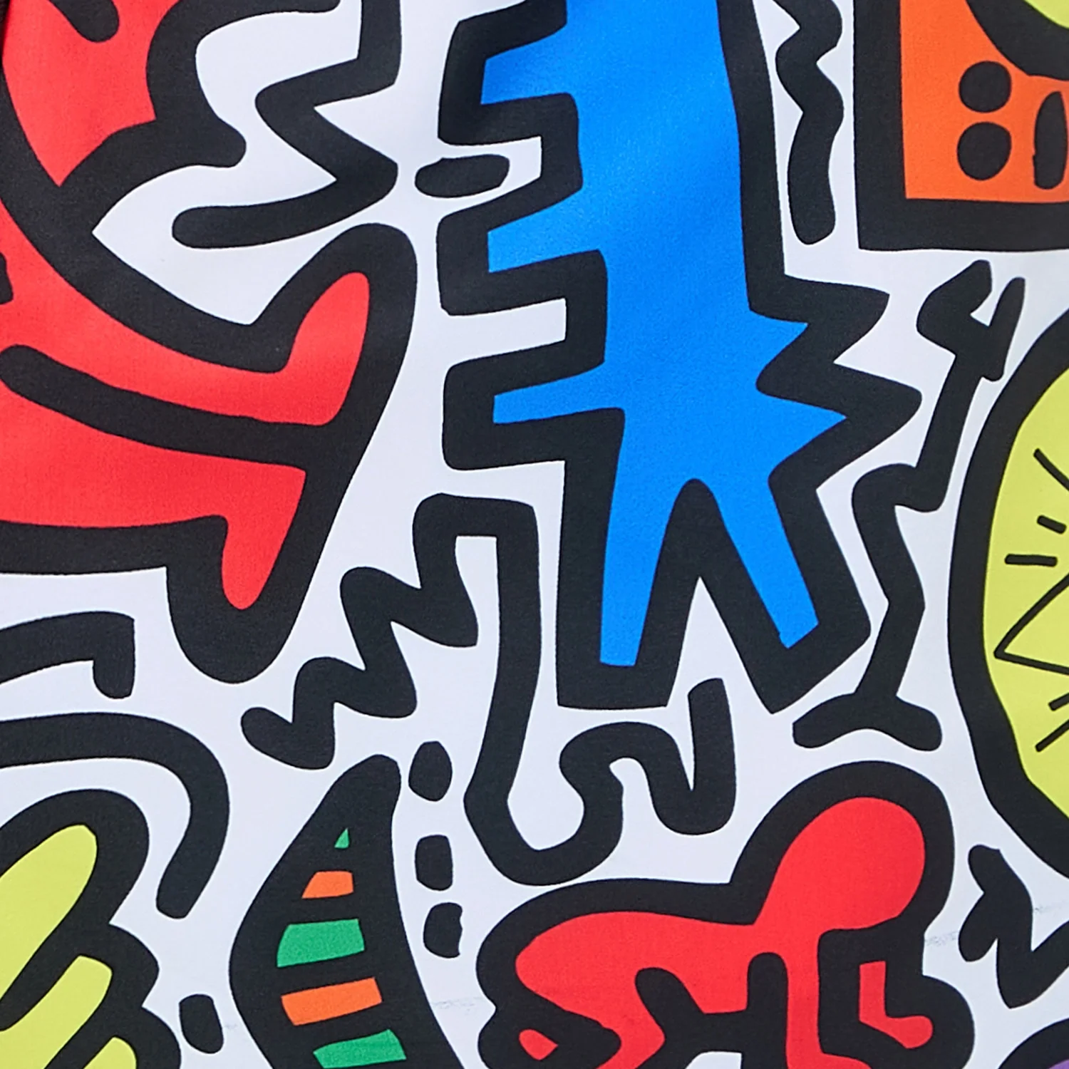 Keith Haring Pop Shop Tokyo Swim Shorts - White - Image 5