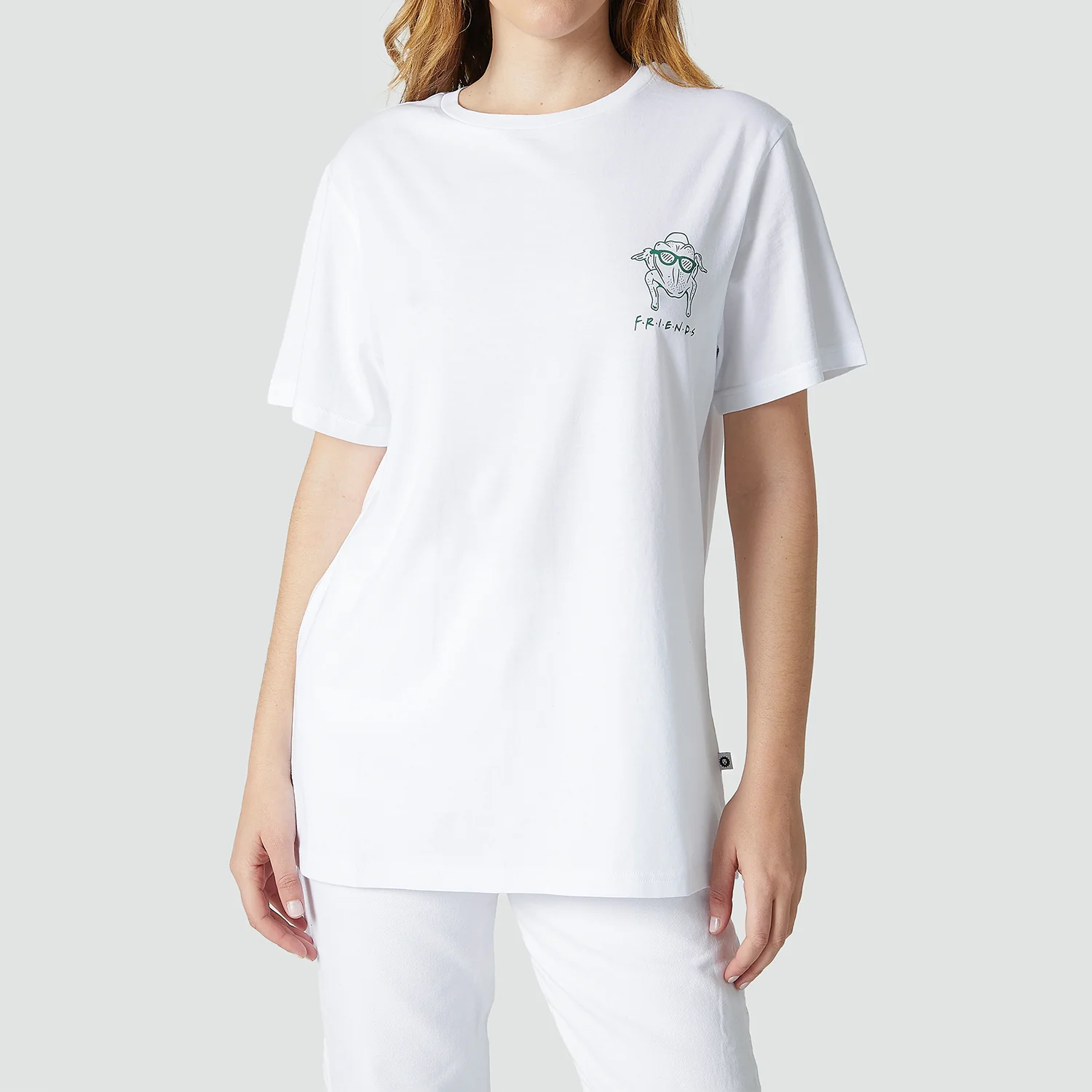 Friends You Love Me Tee - White - Image 6