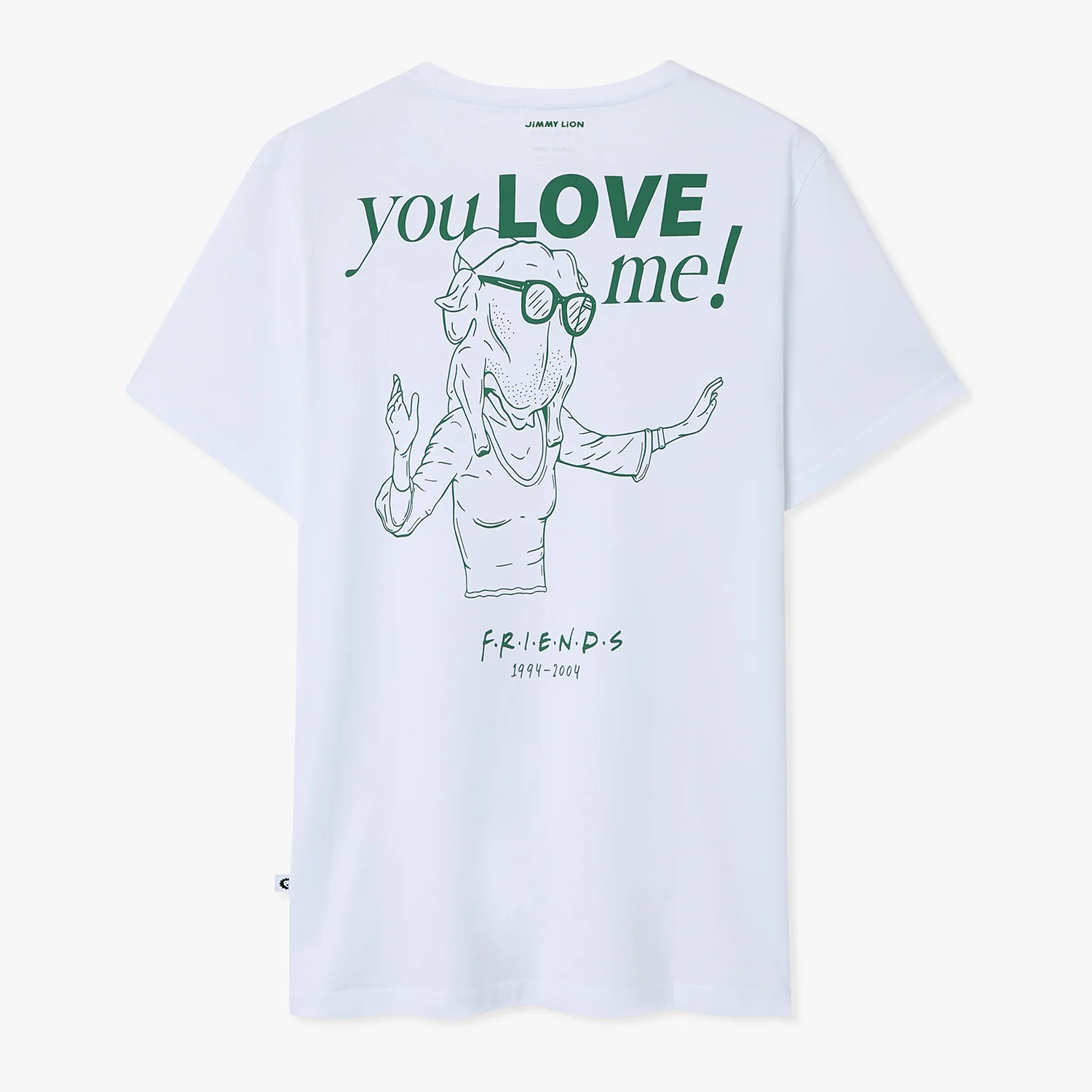Friends You Love Me Tee - White - Image 2
