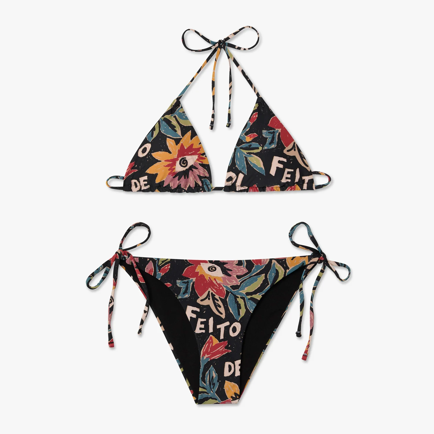 Joao Incerti Brasil Bikini Bottom - Black - Image 4