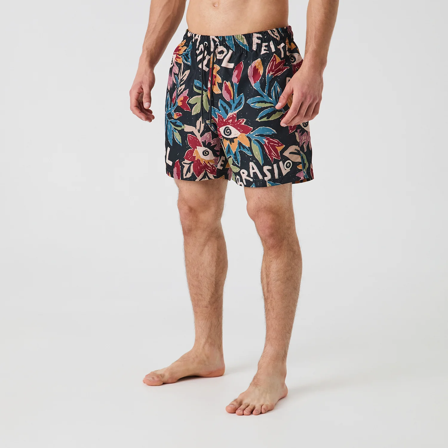 Joao Incerti Brasil Swim Shorts - Black - Image 2