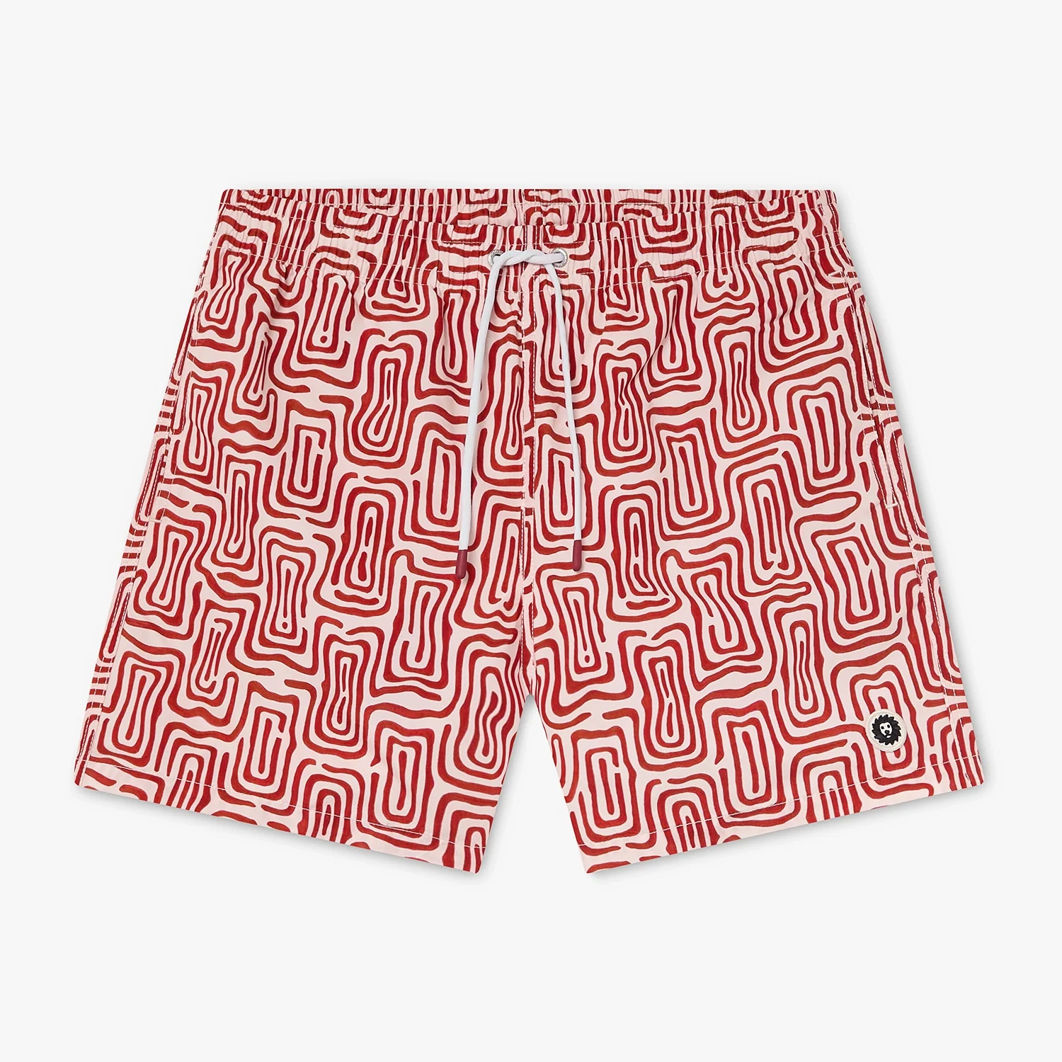 Labyrinth Swim Shorts - Beige