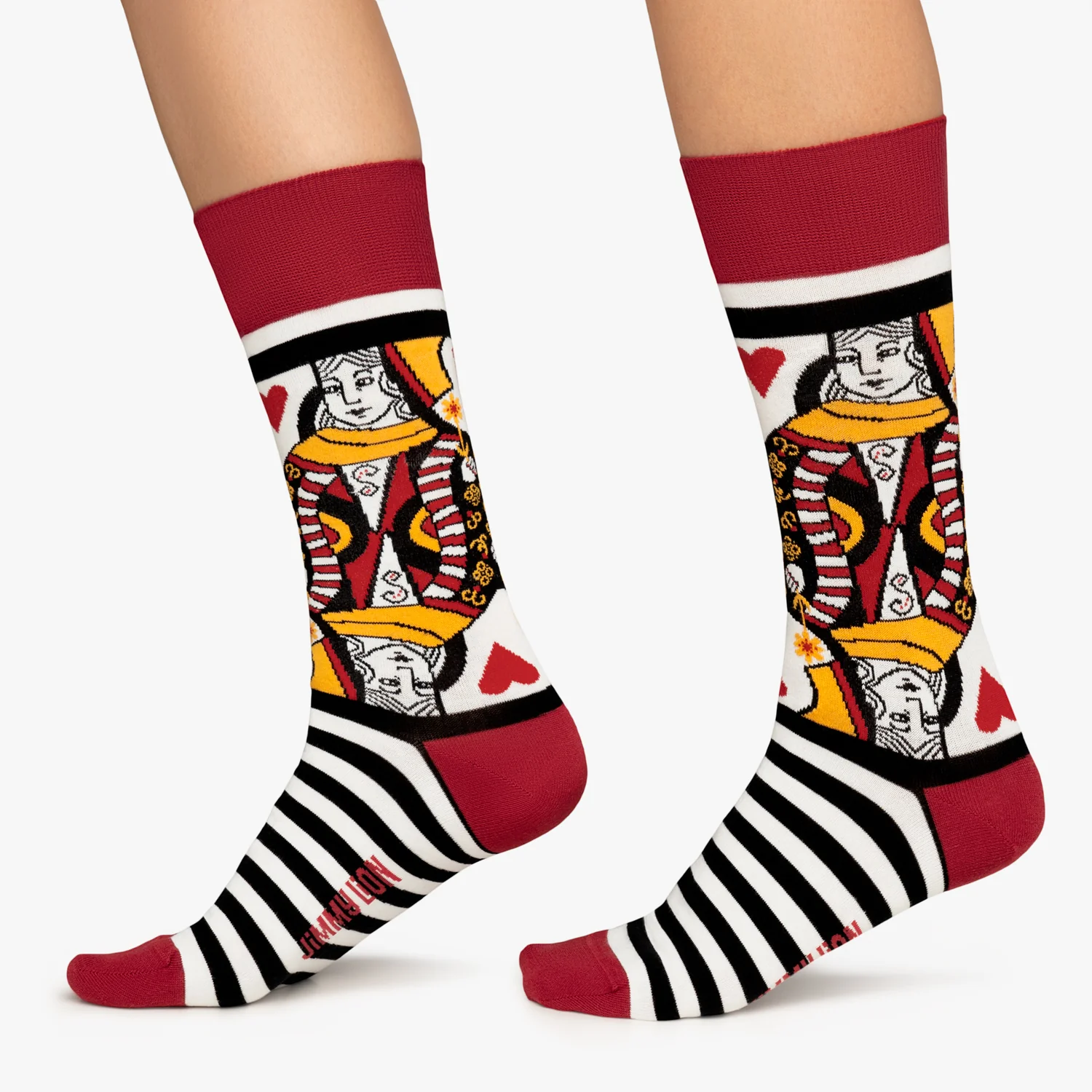 Queen of Hearts - White Black - Image 3