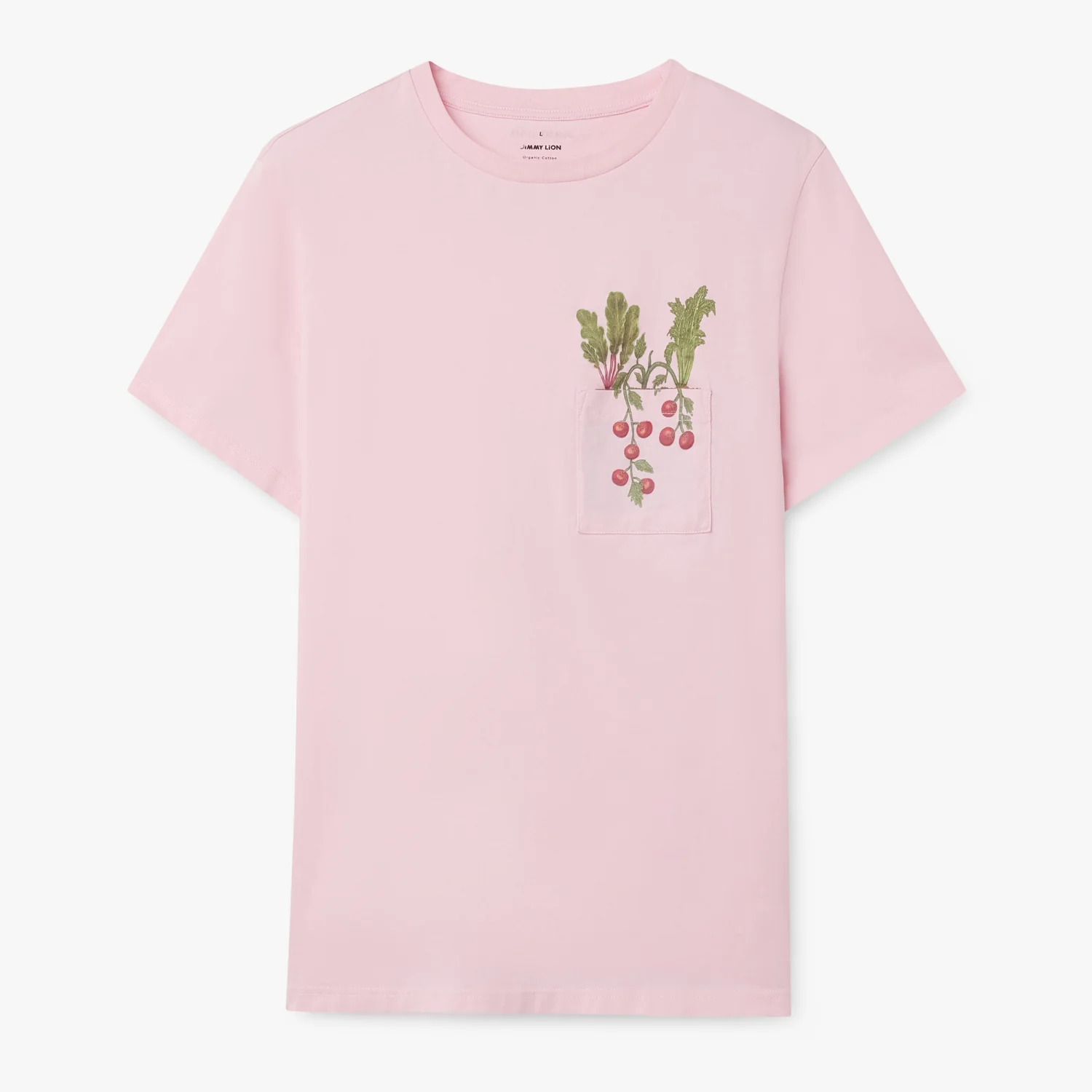 Radish Pocket Tee - Pink