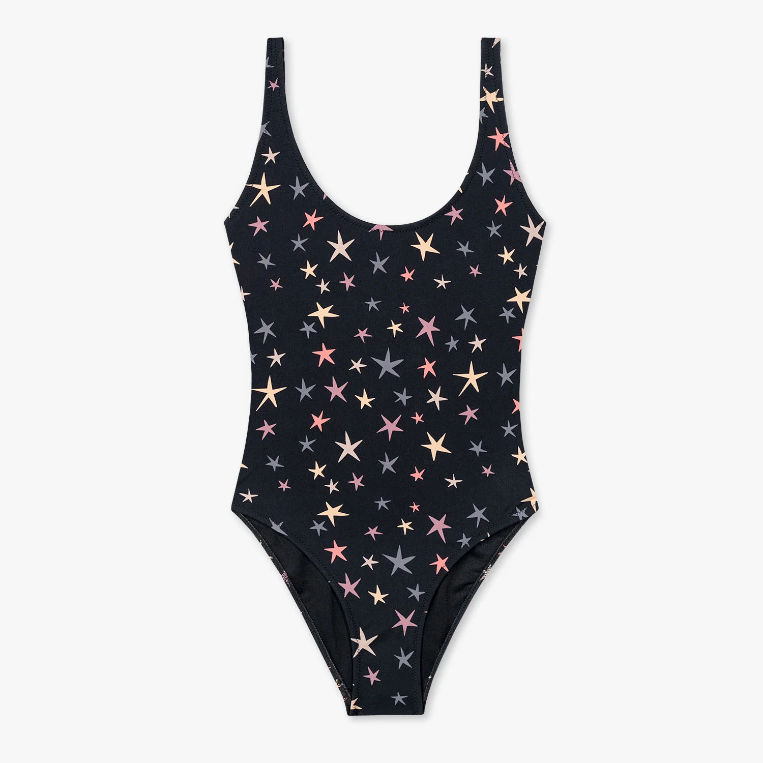 Stars Swimsuit - Black