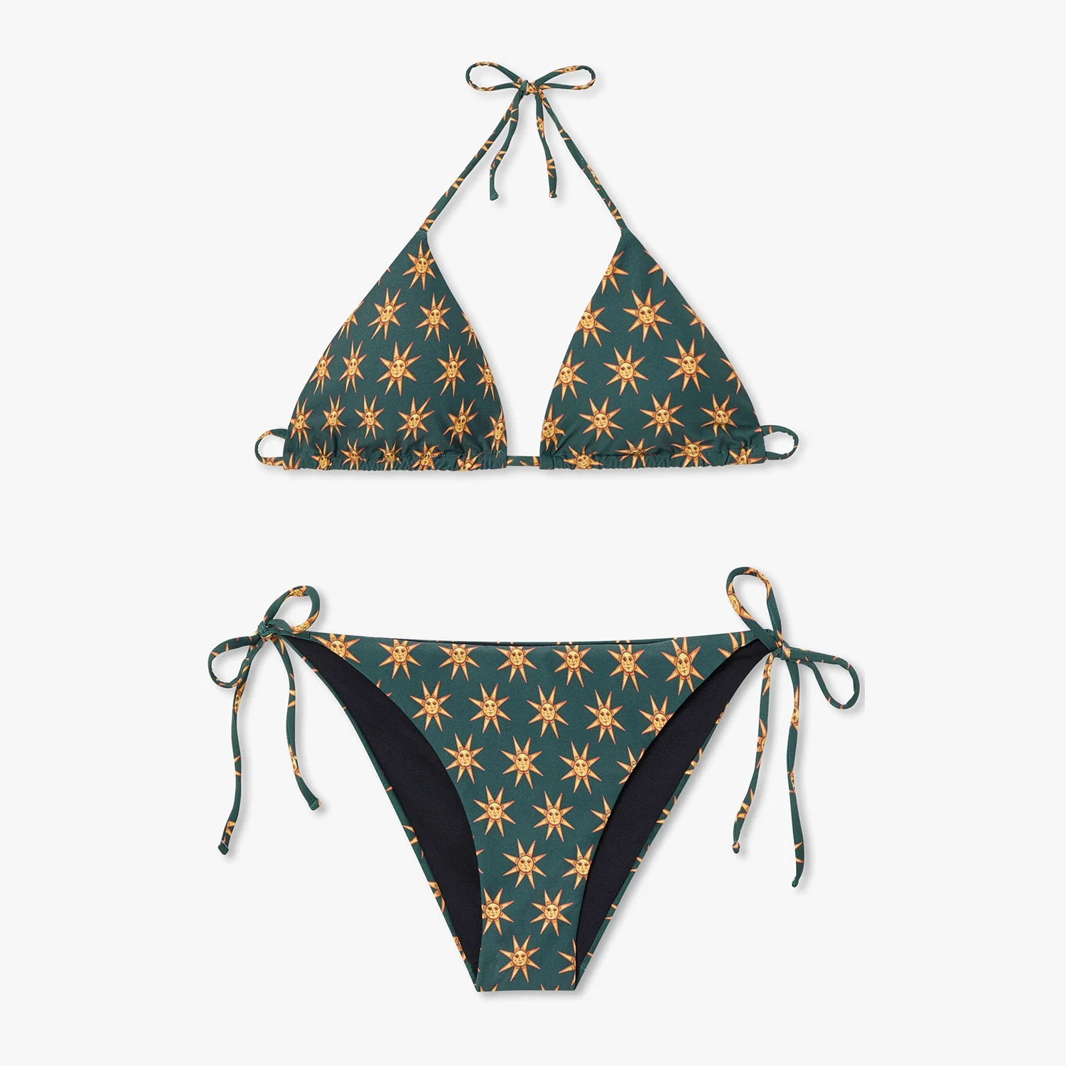 Sun Bikini Top - Green - Image 4