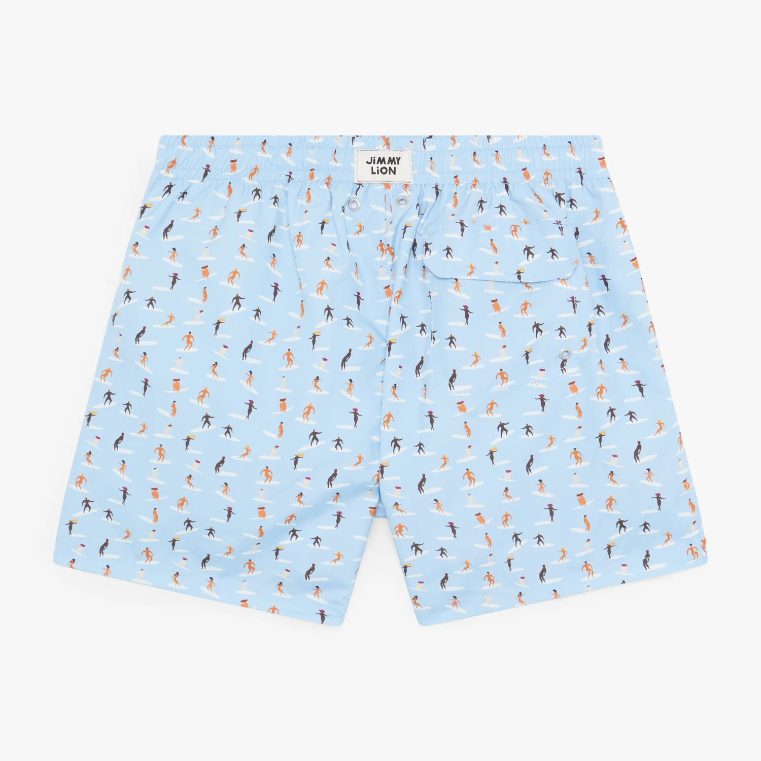 Surfers Swim Shorts - Light Blue - Image 2