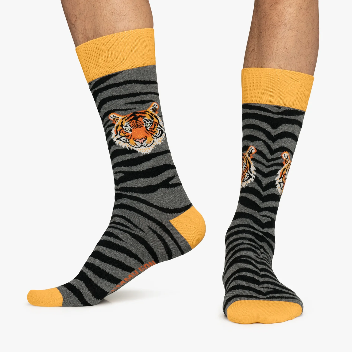 Tiger Head - Grey - Image 2
