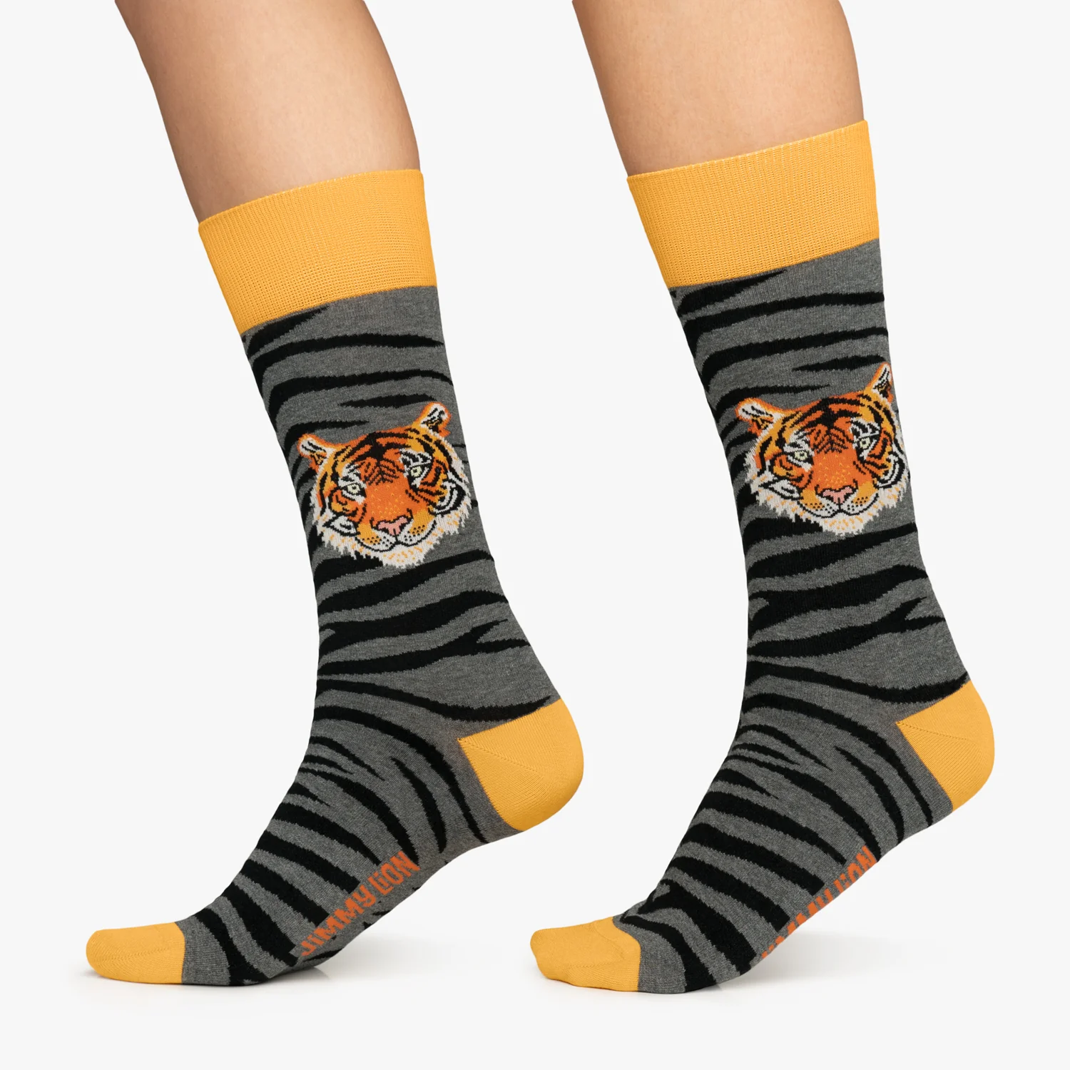 Tiger Head - Grey - Image 3